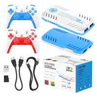 Consola de Juegos X10 PRO PSP, Consola Portátil Retro 3D de Código Abierto, Compatible con Conexión a TV, Controles Remotos Dobles