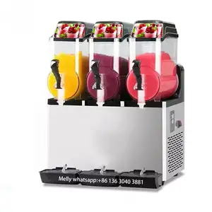 Factory Price Snack Food Machine Table Top Puppy 3 Tank Slush Machine