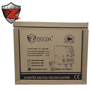 Zelda <span class=keywords><strong>Mig</strong></span>/MMA-280 250A เครื่องเชื่อม <span class=keywords><strong>Mig</strong></span> MMA 280AMP จริงเครื่องเชื่อมโลหะ IGBT สำหรับอุตสาหกรรมเบา - Product Image 2