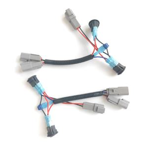 Aangepaste Auto Kabelboom Assemblage Met Deutsch DT04-2P Mannelijke En DT06-2S Vrouwelijke 2-Pins Waterdichte Connectoren Pbt Isolatie - Product Image 5