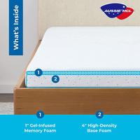 Hochdichte Memory-Schaum-Matratze King Queen Size Full Inch Latex-Matratze für Hotel Kühlgel-Memory-Schaum-Matratze