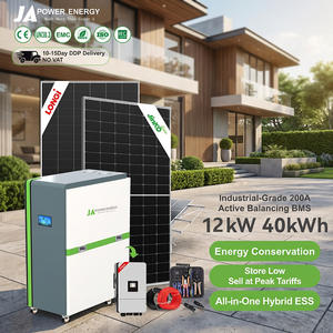 Batería Solar TODO EN UNO JApower de 12 kW y 40 kWh, Almacenamiento de Energía Híbrido de 20 kW con Inversor Deye para Uso Residencial y Comercial - Product Image 1