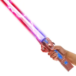 New Arrivals Cool Retractable Led Sound Laser Sword Toy Kids Cosplay Light Up Toys Led Flashing Swords Lightsaber Toy