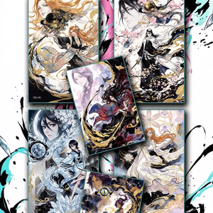Cartes de collection d'art anime Baiye <span class=keywords><strong>Bleach</strong></span> <span class=keywords><strong>Thousand</strong></span> <span class=keywords><strong>Year</strong></span> <span class=keywords><strong>Blood</strong></span> <span class=keywords><strong>War</strong></span> Kurosaki Ichigo, cartes en papier Shikishi pour les fans - Product Image 2