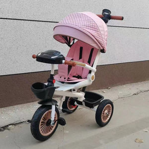 Triciclo para bebés de 1 a 6 años, triciclo, bicicletas de <span class=keywords><strong>3</strong></span> ruedas, bicicleta para niños, bicicleta de equilibrio para caminar, entrenamiento, bicicleta de equilibrio, paseo en coche para bebé - Product Image 3