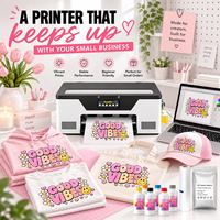 Mesin Transfer Panas Haolic A3 XP600 Classic Edition 13 Inch yang Terjangkau untuk Pencetakan Kaos Custom dengan Printer DTF