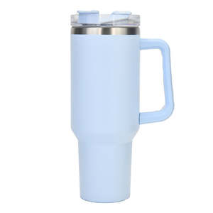 Vaso Térmico Aislado al Vacío de Acero Inoxidable de 40 oz, Envío desde EE. UU., Libre de BPA, con Asa Flexible para Campismo y Enfermeras - Product Image 4
