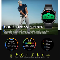 Reloj Inteligente Popular BW17 para Uso Diario con Tarjeta SIM, Llamadas Telefónicas, Pantalla Redonda, Seguimiento de Salud Multideportivo, Relojes Inteligentes