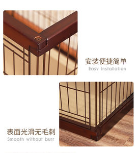 Katlanır tel Metal köpek kafesi katlanır köpek sandık Metal katlanabilir köpek kasalar kafes Metal kafes küçük hayvanlar için - Product Image 4