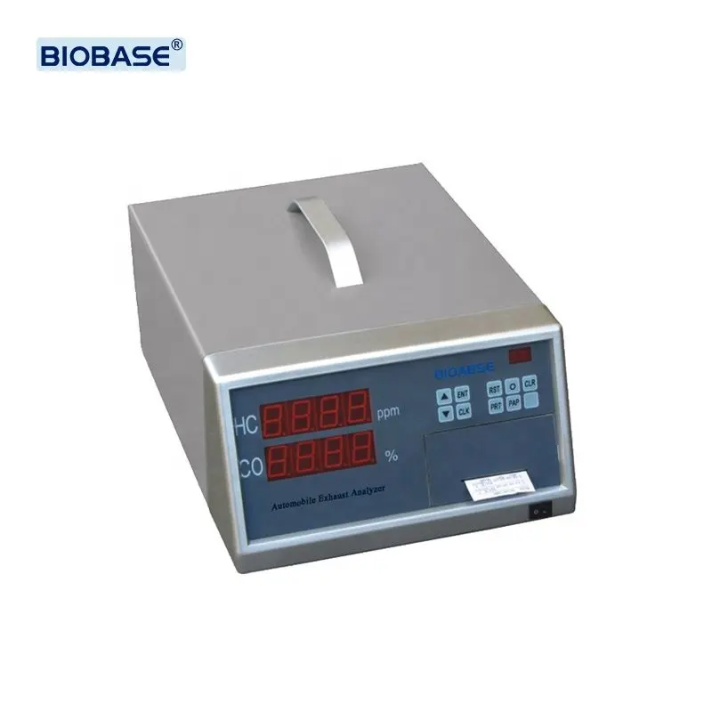 Биобазовый Автомобильный анализатор выхлопных газов с высокоярким цифровым дисплеем, автоматический тестер газа для лабораторного использования