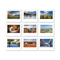 Timbres-poste universels, Timbres-poste des Parcs Nationaux Canadiens, Timbres-poste de qualité supérieure, Timbres-poste permanents Canada Post, Timbres-poste internationaux