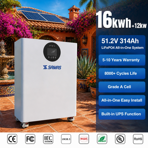 ระบบจัดเก็บพลังงานออลอินวัน <span class=keywords><strong>12kW</strong></span> 16kWh 51.2V 314Ah สำหรับอุซเบกิสถาน เอเชียกลาง จัดส่งแบบ DDP รวดเร็ว ระบบสำรองไฟฟ้า ได้รับการรับรองมาตรฐาน CE - Product Image 1