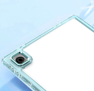 Rõ ràng backplane trường hợp đối với Samsung Galaxy Tab A9 chống sốc Slim <span class=keywords><strong>Tablet</strong></span> bìa với cứng PC trở lại mềm TPU <span class=keywords><strong>bumper</strong></span> trường hợp đối với Tab S9 - Product Image 5