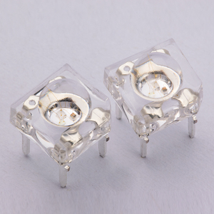 Siêu sáng RGB ba màu siêu Flux LED 4 pins LED điốt ánh sáng đèn bóng đèn 4 pin 3 mét/5 mét/Flat Top siêu Flux LED - Product Image 5