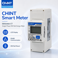 Compteur intelligent CHINT DDSU666 1P sur rail DIN 1,5(6)A RS485 Modbus, monophasé, moniteur d'énergie kWh 230V