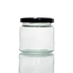 Đơn giản vòng thực phẩm-sử dụng Glass Jam mật ong Jar với tinplate cap