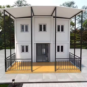 Prefabricated Modular Container Home 100 M2 4 Bedrooms <strong>Apartment</strong> Villa Solar <strong>Setup</strong> Quick Module Installation Steel Sandwich - Product Image 2