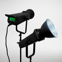 Offre d'usine : Lampe de remplissage bicolore 600W 2700-7500K, lumière d'arrière-plan, équipement de photographie pour diffusion en direct, lampe ZD-600E