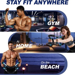Equipo de Entrenamiento de Fuerza y Músculo Ajustable, Ejercitador de Pecho Portátil, Agarraderas para Gimnasio en Casa, <span class=keywords><strong>Entrenador</strong></span> de Brazos Twister - Product Image 6