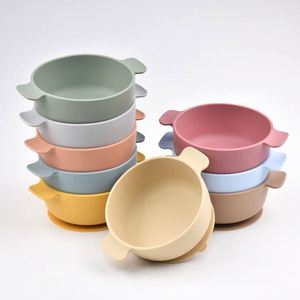 Set de Alimentación para Bebés, Elección Confiable de las Madres, Plato de Silicona Antideslizante, Ligero y Fácil de Transportar para Uso Diario - Product Image 4