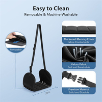 Repose-pieds de voyage Portable pour les vols en avion facile à transporter fronde de pied pour avion sous le bureau pied Fammock pour le bureau