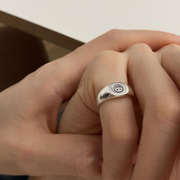 Nouvelle bague cocktail pour femme 2025 en acier inoxydable, coupe princesse, forme animalière, tendance, ouvrante, plaqué or, Yvette R5104 Factory