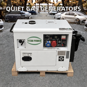 Super Silent &amp; Low Noise Portable <strong>4</strong>-Stroke Engine Gasoline <strong>Generators</strong> 5KVA To 20KVA 6KW 12KW Remote Start 1Phase 3Phase Options - Product Image 2