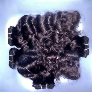 Cheveux humains vierges indiens Remy bruts, ondulés en vagues, 100g, double trame machine, toutes couleurs disponibles, qualité supérieure - Product Image 1