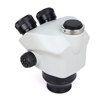 Compound Trinocular Metallurgical Head Digital Inspection Microscope 7-50X Magnification White