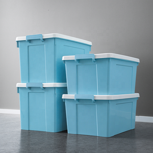 2020 new design discount on sale OEM factory plastic storage bins color customized 105L Grey