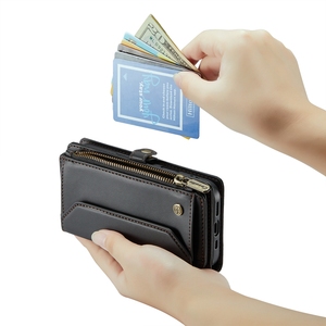 <span class=keywords><strong>Caseme</strong></span> เคส C36หนัง PU แบบกระเป๋าสตางค์มีช่องใส่บัตรเคสโทรศัพท์แบบฝาพับสำหรับ <span class=keywords><strong>iPhone</strong></span> 16 PLUS 16 PRO MAX - Product Image 5