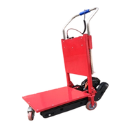 Chariot à main électrique pour monter les escaliers, chariot motorisé robuste pour déplacer des boîtes, des réfrigérateurs, utilisation en entrepôt