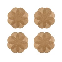 Napperons ronds tressés en jute pour la décoration de tables de restaurant ou de café, disponibles en gros à prix d'exportation