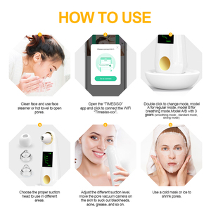 Prix de liquidation : Aspirateur facial visuel avec caméra, extracteur d'acné, nettoyeur de pores, aspirateur visible pour points noirs - Product Image 4