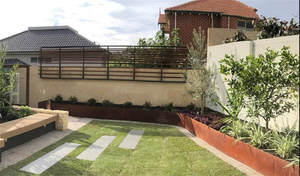 Bordure de jardin décorative en acier pour aménagement extérieur et parterres de fleurs - Product Image 3