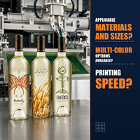 Máquina de Serigrafia CNC Totalmente Automática de 4 Cores SX-412 Servo 12 Estações para Decoração de Garrafas de Bebidas Espirituosas
