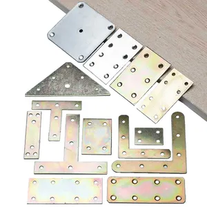 Gia Cố 90 Độ Góc Mã Kết Nối L-Loại Right-Angle Laminate Khung Tam Giác Sắt Tủ Sửa Chữa Giá Sắt Mảnh