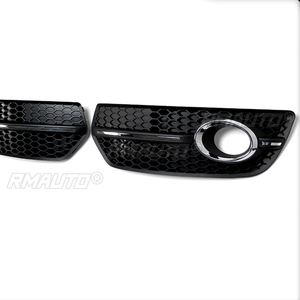 Rejilla de faro antiniebla delantero para coche, estilo panal hexagonal, para Audi Q5 2009 2010 2011 2012 80D807681 80D807682 - Product Image 5