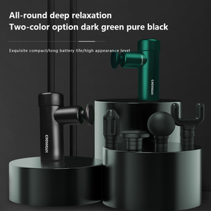 Pistola de masaje amigable con el viaje, pequeña, inalámbrica, recargable, de mano, para corredores con dolor de espalda, silenciosa, potente, de tejido profundo - Product Image 2