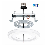 Kit d'adaptation pour luminaires encastrés en métal de 4 et 6 pouces, installation facile, CRI 90 élevé, pour luminaires suspendus et encastrés au plafond