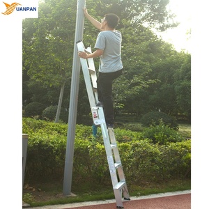 Tốt nhất nhôm 5 + 6 10ft an toàn RV bước gấp gác mái chuyển đổi ngành công nghiệp thang - Product Image 5