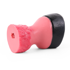 Masturbador masculino de silicona ligero y portátil con forma de pezuña, con un orificio, tacto suave, entrenador de pene, artículos de placer. - Product Image 5