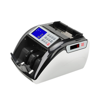 Compteur de billets P40 économique et portable avec double écran tactile TFT, détection UV, MG, IR et fonction de comptage manuel des billets