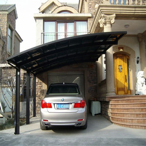 Cadre en aluminium pour l'extérieur <span class=keywords><strong>Carport</strong></span> Snow Shelter Auvent pour le stationnement Sous pression <span class=keywords><strong>Bois</strong></span> traité Nature Tente de voiture en métal - Product Image 5