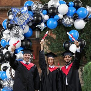 Graduation <strong>Balloon</strong> Garland Arch Kit with Graduation Cap Certificate Letter Star Mylar Foil <strong>Balloons</strong> for Class of 2026 Grad <strong>Prom</strong> - Product Image 4