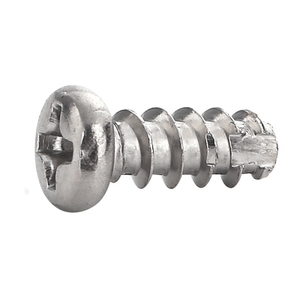 Thép không gỉ 304 M2 m2.3 M2.5 m2.6 <span class=keywords><strong>M3</strong></span> M4 Pan Đầu phẳng cắt chủ đề đuôi Tự Khai thác PT vít cho nhựa - Product Image 2