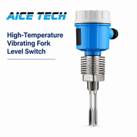 Capteur de niveau à fourche vibrante antidéflagrant en acier inoxydable Aice Tech DIIBT4, pression 4MPa, filetage G1, insertion 100mm pour silo et réservoir