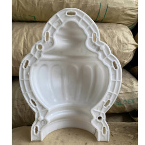 Moule en plastique en forme de boule de béton préfabriqué de matériel d'ABS pour les dispositifs décoratifs extérieurs pour le jardin et l'usage extérieur - Product Image 2