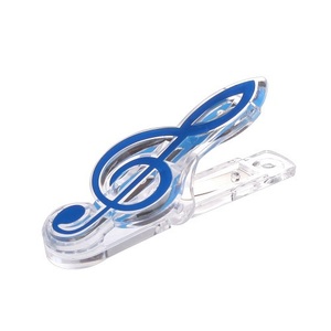 Clips para Partituras con Diseño de Clave de Sol, Clips de Plástico para Páginas de Libros, Regalos para Músicos de Piano y Guitarra - Product Image 3