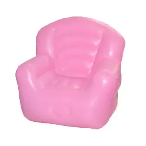 PVC Sofa Furnitur Tiup dan Dapat Dilipat Kursi Pantai Sofa Tiup untuk Berkemah